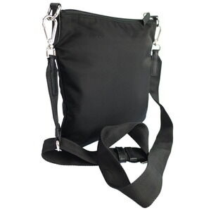 Prada Tessuto leather Crossbody saffiano bag Black messenger